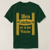 T-shirt 8My Lederhosen Est Dans Le Laver Funny Oktoberfest (Design devant)