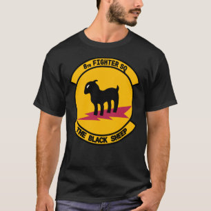 T-shirt 8th Fighter Squadron &quot;The Black Sheep&quot; (