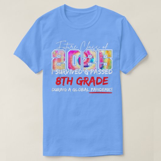 T-shirt 8th Grade Class Of 2025 Eighth Grade Back To Schoo (Design devant)
