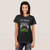 T-shirt 8th Grade Graduation Level Complete Gamer 2022 (Devant entier)