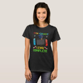 T-shirt 8th Grade Graduation Level Complete Gamer 2023 (Devant entier)