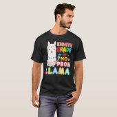 T-shirt 8th Grade No Prob Llama Back To School Eighth Kid (Devant entier)