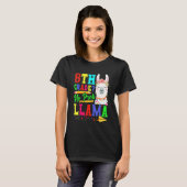 T-shirt 8th Grade No Prob Llama Back To School First Day 3 (Devant entier)