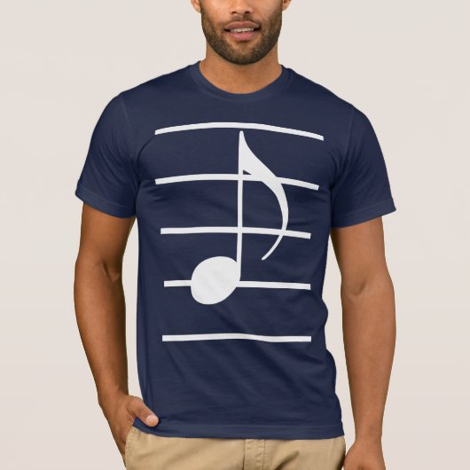 T-shirt 8th note (Devant)
