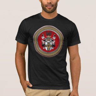T-shirt [900] Manteau d'ordre des bras Teutonic