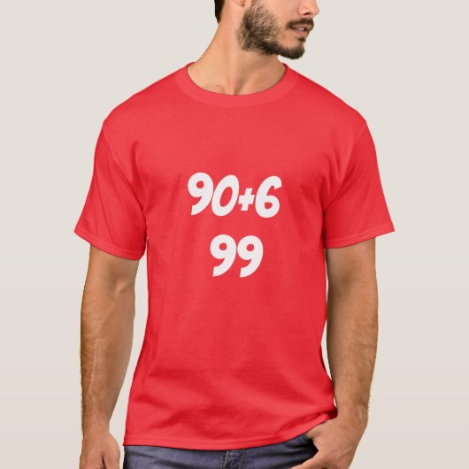 T-SHIRT 90+6=99 (Devant)