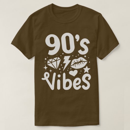 T-shirt 90 années 90 (Design devant)
