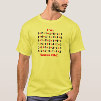 T-shirt 90 années ! Rouge de noir