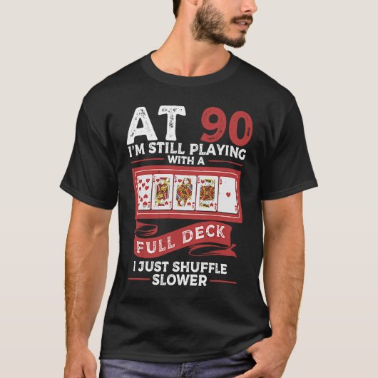 T-shirt 90 ans 90e anniversaire (Devant)