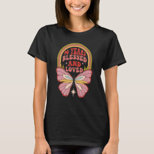 T-shirt 90 ans aimée femmes fête anniversaire rétro bu