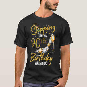 T-shirt 90 Ans Arrivant à mon 90e anniversaire Comme