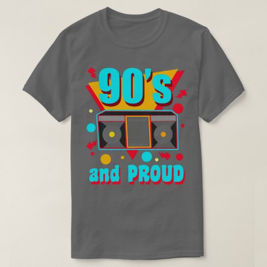 T-shirt 90 Et Fière 1 (Design devant)