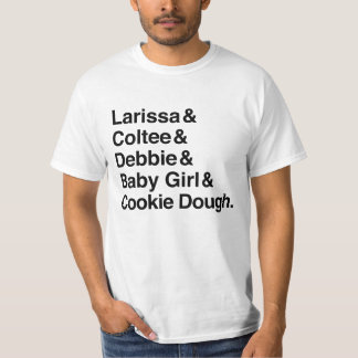 T-shirt 90 jours de fiance Larissa & Coltee Ampersand