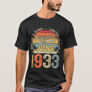 T-shirt 90 juin 1933 90e fille