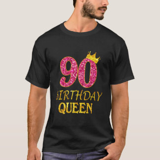 T-shirt 90 Queen 90Th K