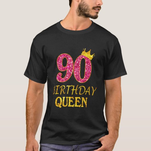 T-shirt 90 Queen 90Th K (Devant)