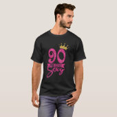 T-shirt 90E 90 Et Encore 90 Couronne (Devant entier)