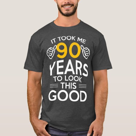 T-shirt 90e Anniversaire Don M'A Pris 90 Ans 90 Anniversai (Devant)
