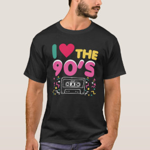 T-shirt 90er amour de l'équipement I les années 90 rétr