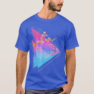 T-shirt 90s Art Sakura Flower Blossom Japon Vaporwave Cher