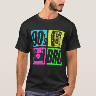 T-shirt 90s Bro 1990s Fashion 90heme Party Nineties family