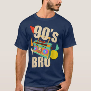 T-shirt 90s Bro Funny 90s Music Lover Nineties Theme Party