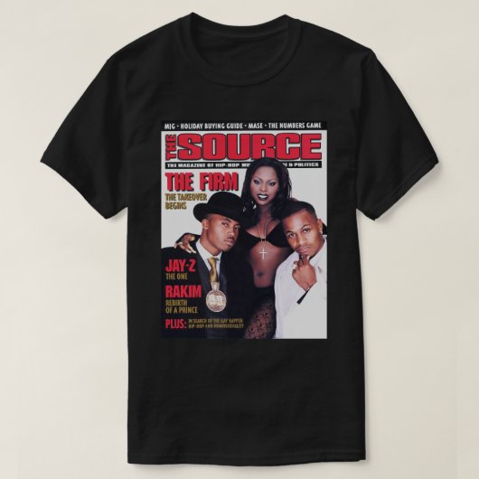 T-shirt 90s hip hop couverture Classic (Design devant)