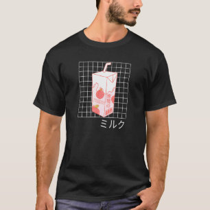 T-shirt 90s Japonais Otaku Stylish Vaporwave Mil esthétiqu