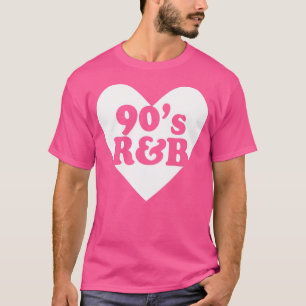 T-shirt 90'S Love Heart Rnb Music