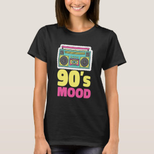 T-shirt 90's Mood Cassette Bande Boombox Années 90 Music R