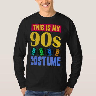 T-shirt 90s Musique 1990s Fête C'Est Mon Costume 90s Neuf