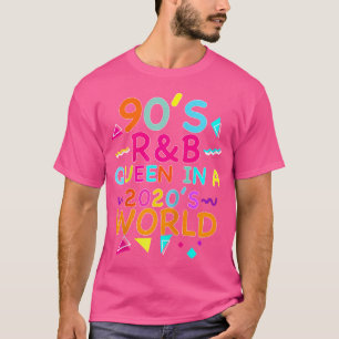 T-shirt 90'S Musique Rb Femmes Rnb Lover Drôle Rhythm An