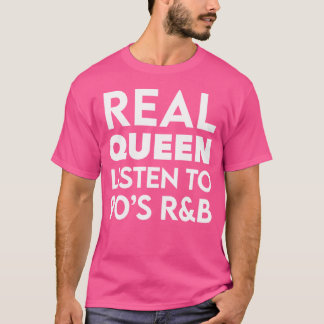 T-shirt 90'S Musique Rb Femmes Rnb Lover Drôle Rhythm An