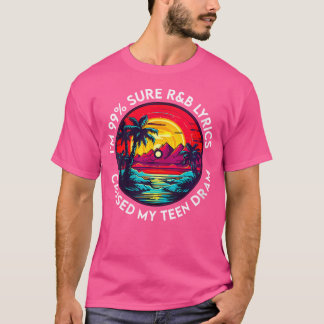 T-shirt 90'S Musique Rb Pour Hommes Filles Rnb Lover Rhyth