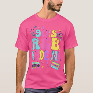 T-shirt 90'S Musique Rb Pour Hommes Filles Rnb Lover Rhyth