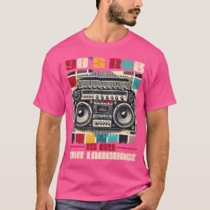 T-shirt 90'S Rb Is My Love Language Rnb Lovers Music Fan C
