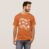 T-shirt 90s Retro Rewind A Cassette With Pencil Costume gi (Devant entier)