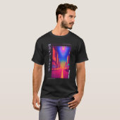 T-shirt 90's Retro Synthwave Japanese Vaporwave Otaku Aest (Devant entier)