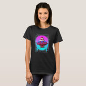 T-shirt 90s Vaporwave Esthétique Science Fiction Alien Abd (Devant entier)