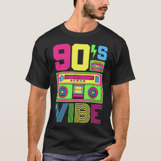 T-shirt 90s Vibe 1990 Style Mode 90 Theme Outfit Nineti