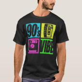 T-shirt 90s Vibe 1990s Mode 90 Theme Party 90s (Devant)