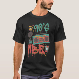 T-shirt 90s Vibe Vintage 1990s Musique 90s Costume années