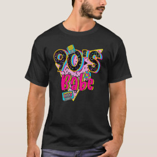 T-shirt 90u2019s Babe Retro Nineties Party 1990s 90s Costu