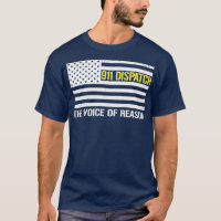 911 Dispatch La Mince Ligne Gold Dispatcher Shirt