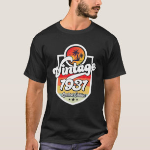T-shirt 91 Ans Vintage 1931 Limited Edition 91St Bir