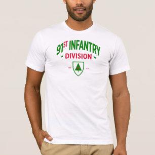 T-shirt 91e Division d'infanterie - Division Wild West