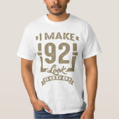T-shirt 92 Anniversaire ! (Devant)