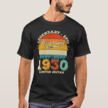 T-shirt 92 ans Awesome depuis 1930 92e anniversaire Cadeau<br><div class="desc">Design Anniversaire Pour toute personne qui a de l'horoscope dire difficile & têtu Mais tout à fait digne.Portez-le avec fierté au travail,  gym scolaire parfait pour s'accoupler avec des shorts,  des leggings ou des jeans pour un look décontracté et tendance</div>