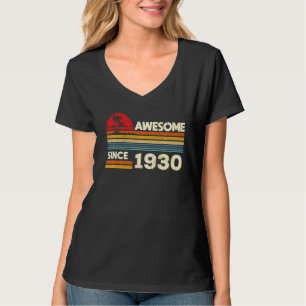 T-shirt 92e anniversaire stupéfiant depuis 1930 92 ans Bir
