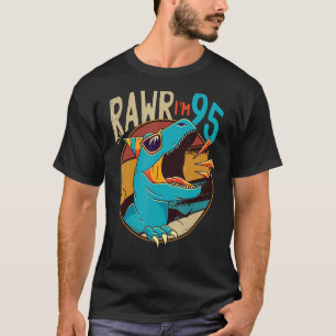 T-shirt 95e anniversaire Dinosaur 95 ans Dinosaure